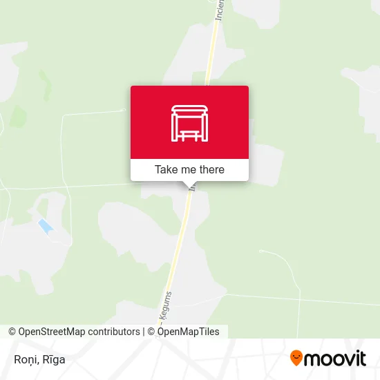 Карта Roņi