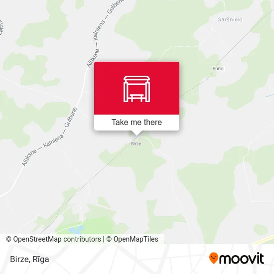 Карта Birze
