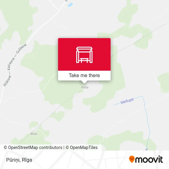 Карта Pūriņi