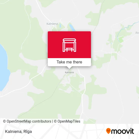 Карта Kalniena