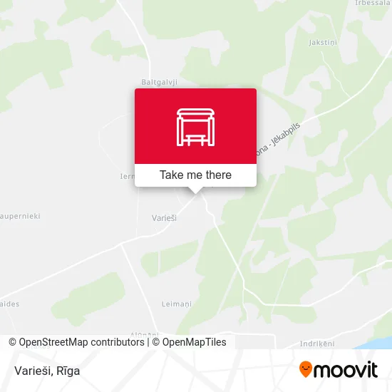 Карта Varieši