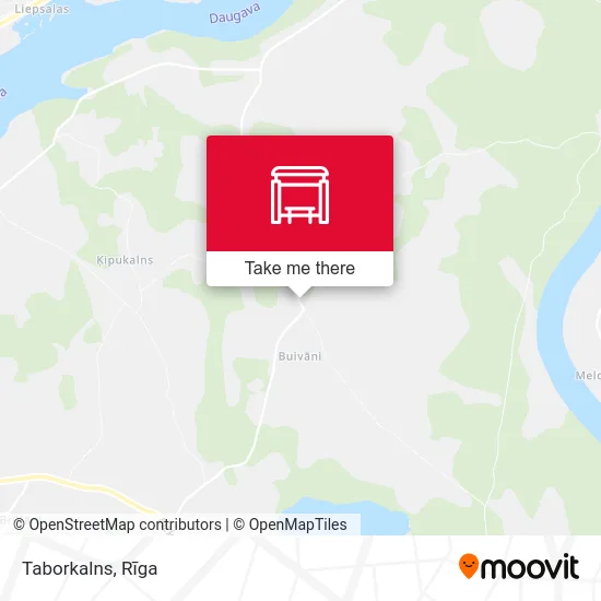 Карта Taborkalns