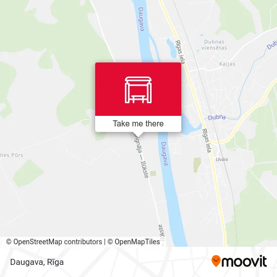 Карта Daugava