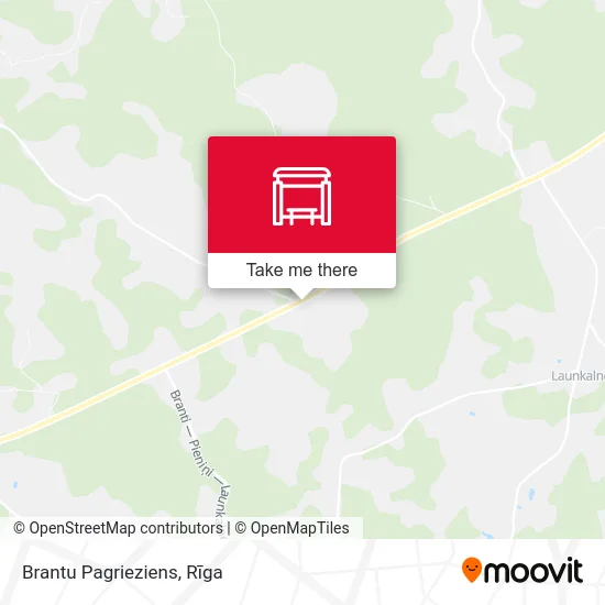 Brantu Pagrieziens map