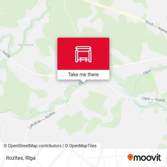 Карта Rozītes