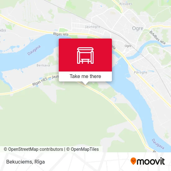 Карта Bekuciems