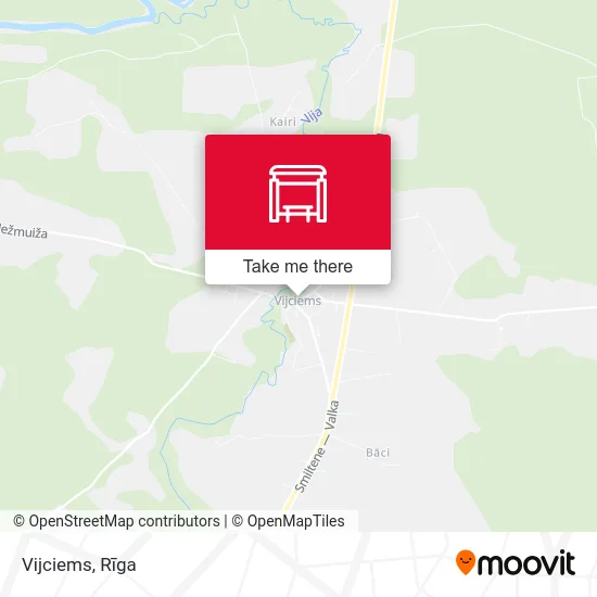 Карта Vijciems