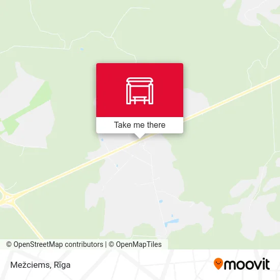 Карта Mežciems