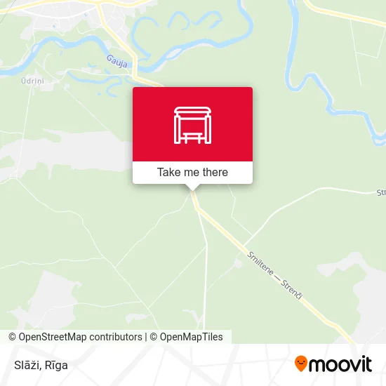 Карта Slāži