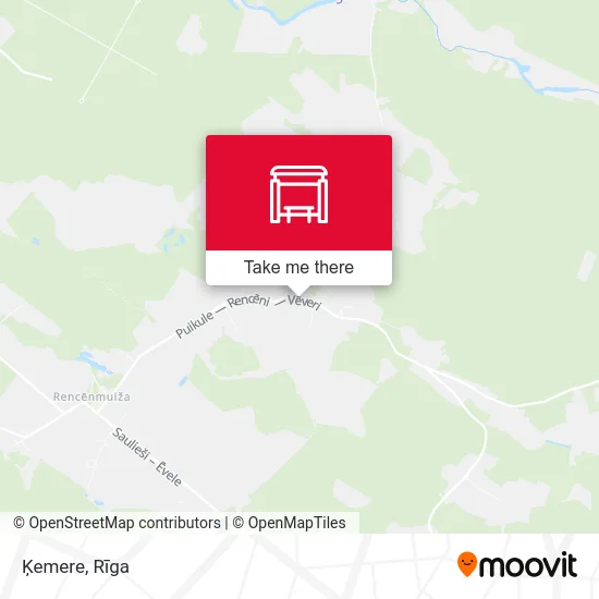Карта Ķemere