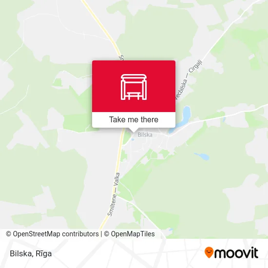 Карта Bilska