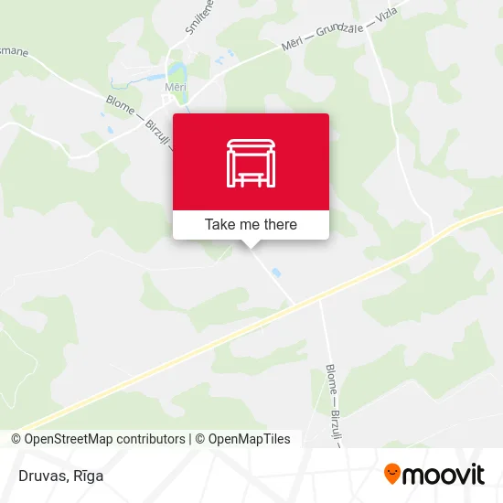 Карта Druvas
