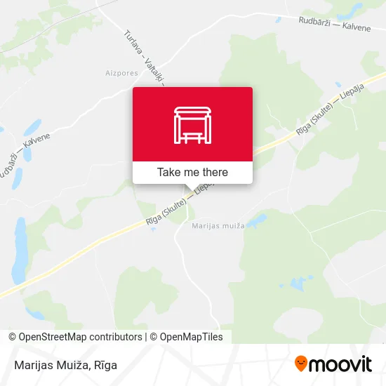 Карта Marijas Muiža