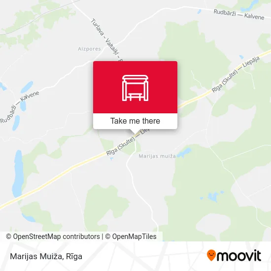 Карта Marijas Muiža