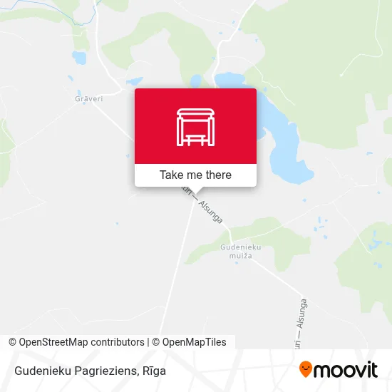 Gudenieku Pagrieziens map