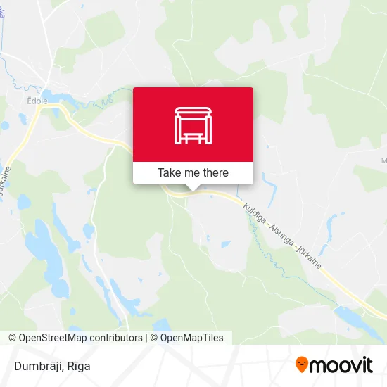 Карта Dumbrāji