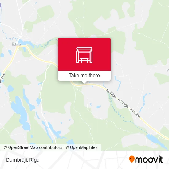 Карта Dumbrāji