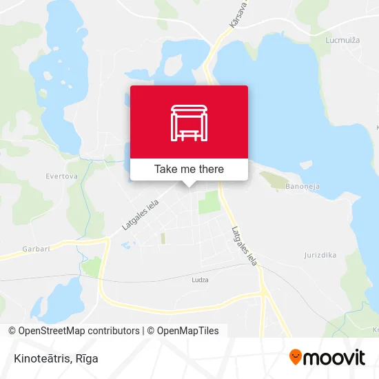 Карта Kinoteātris