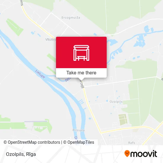 Карта Ozolpils