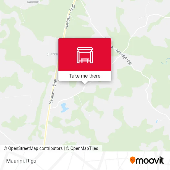 Карта Mauriņi