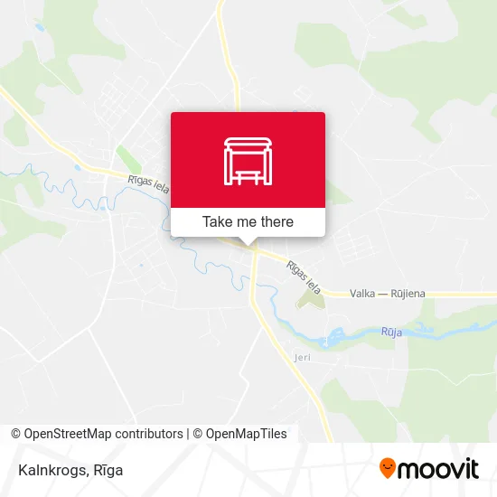 Карта Kalnkrogs