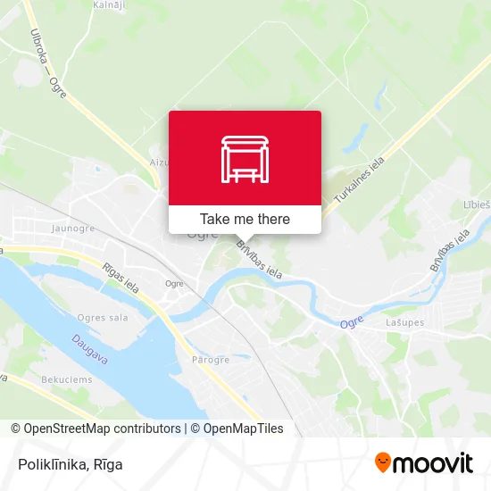 Карта Poliklīnika