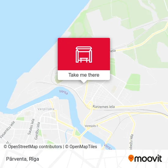 Карта Pārventa