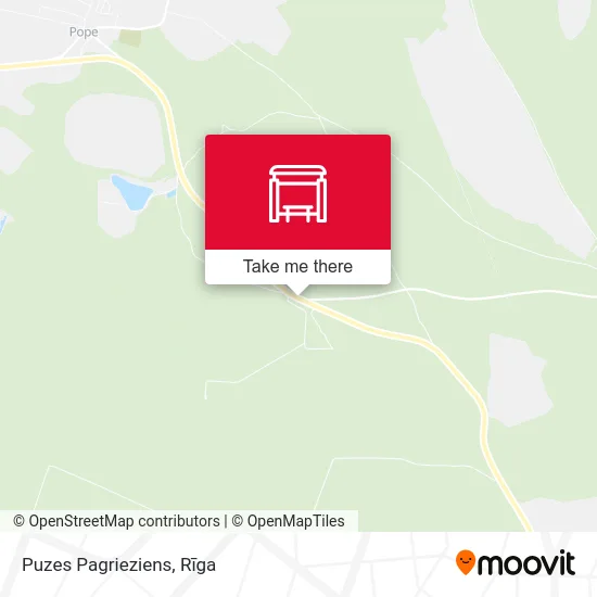 Puzes Pagrieziens map