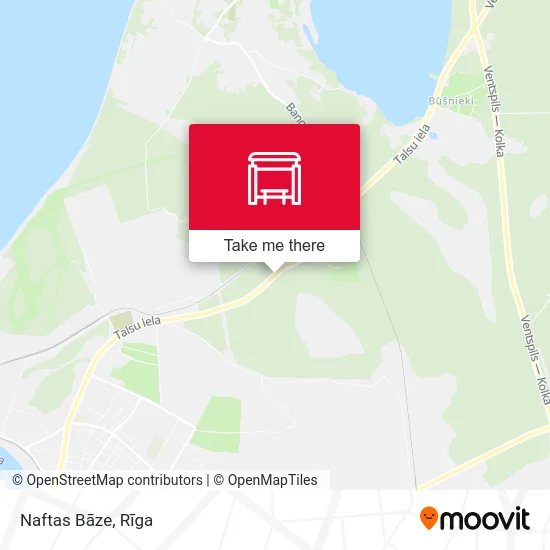 Карта Naftas Bāze