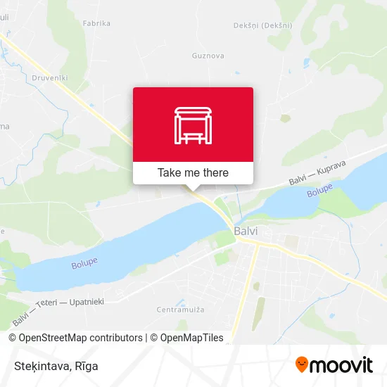 Карта Steķintava