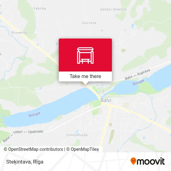 Карта Steķintava