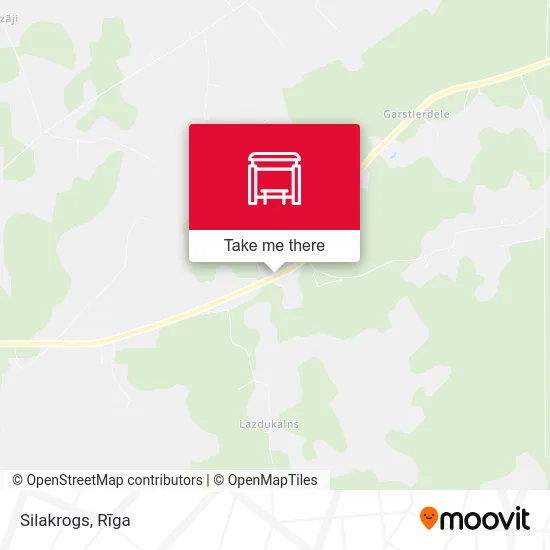 Карта Silakrogs