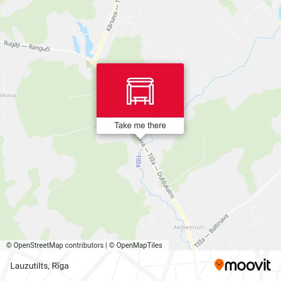 Карта Lauzutilts