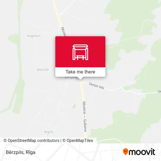 Карта Bērzpils