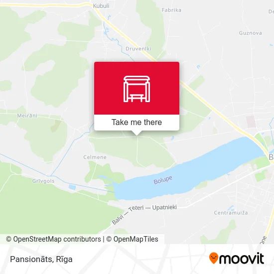 Карта Pansionāts