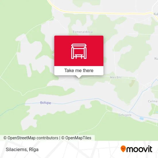 Карта Silaciems