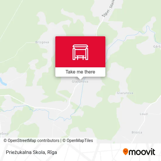 Priežukalna Skola map