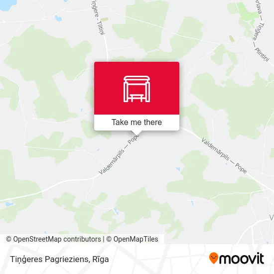 Tiņģeres Pagrieziens map