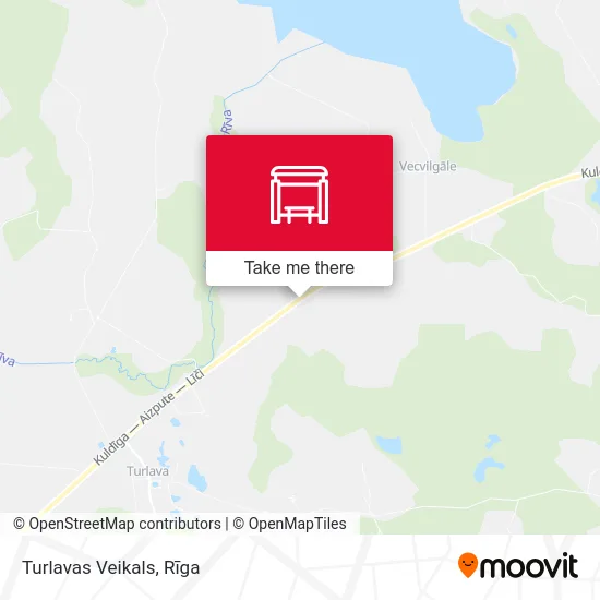 Карта Turlavas Veikals