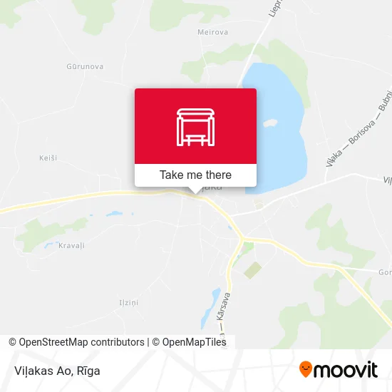 Viļakas Ao map