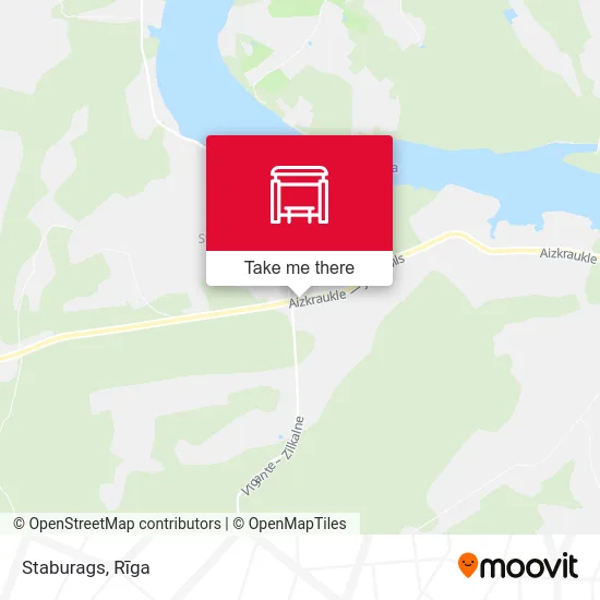 Карта Staburags