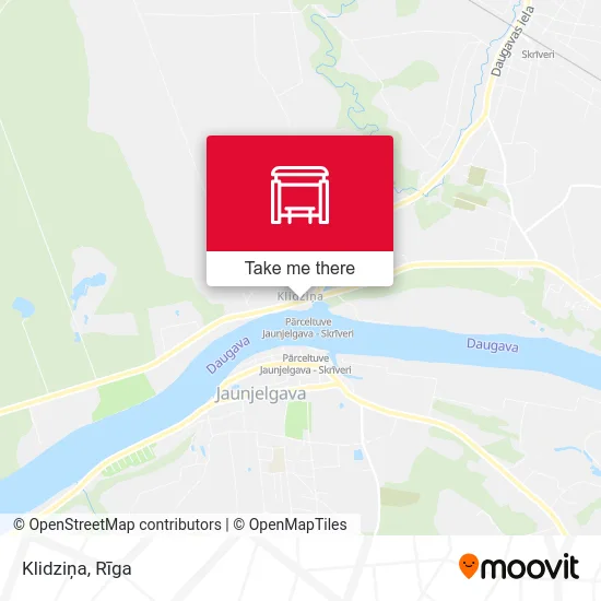 Карта Klidziņa