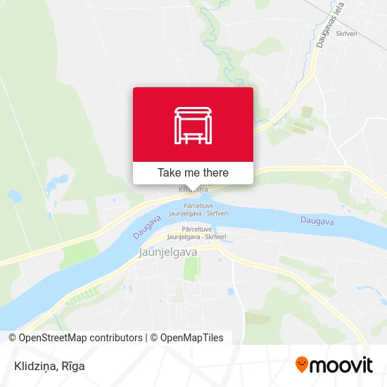 Карта Klidziņa