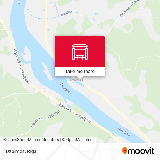 Карта Dzelmes