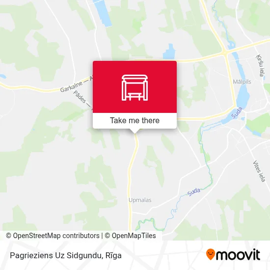 Pagrieziens Uz Sidgundu map