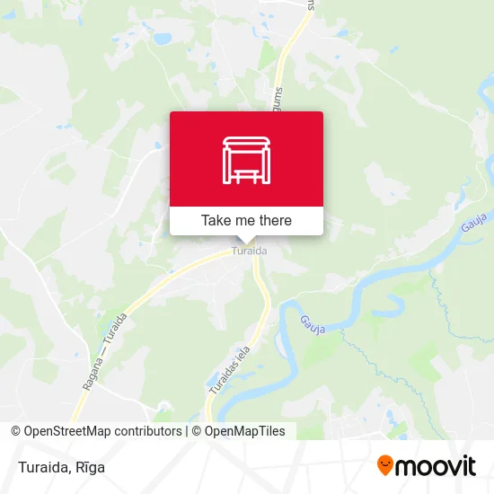 Карта Turaida