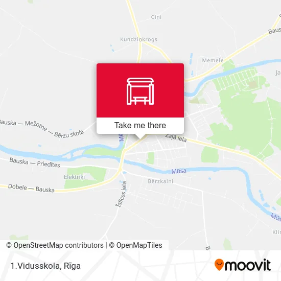 Карта 1.Vidusskola