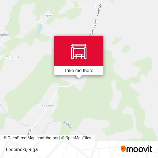 Карта Leščinski