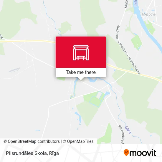 Карта Pilsrundāles Skola