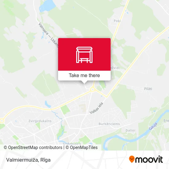 Карта Valmiermuiža